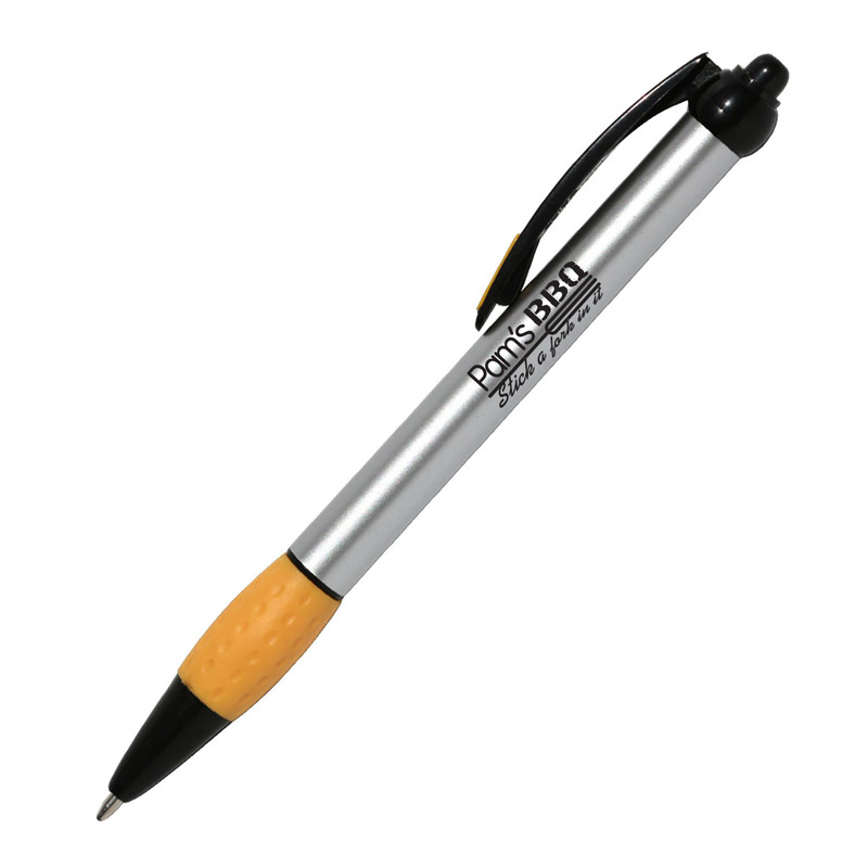 Conbrio Silver Body W/Color Grip Pen