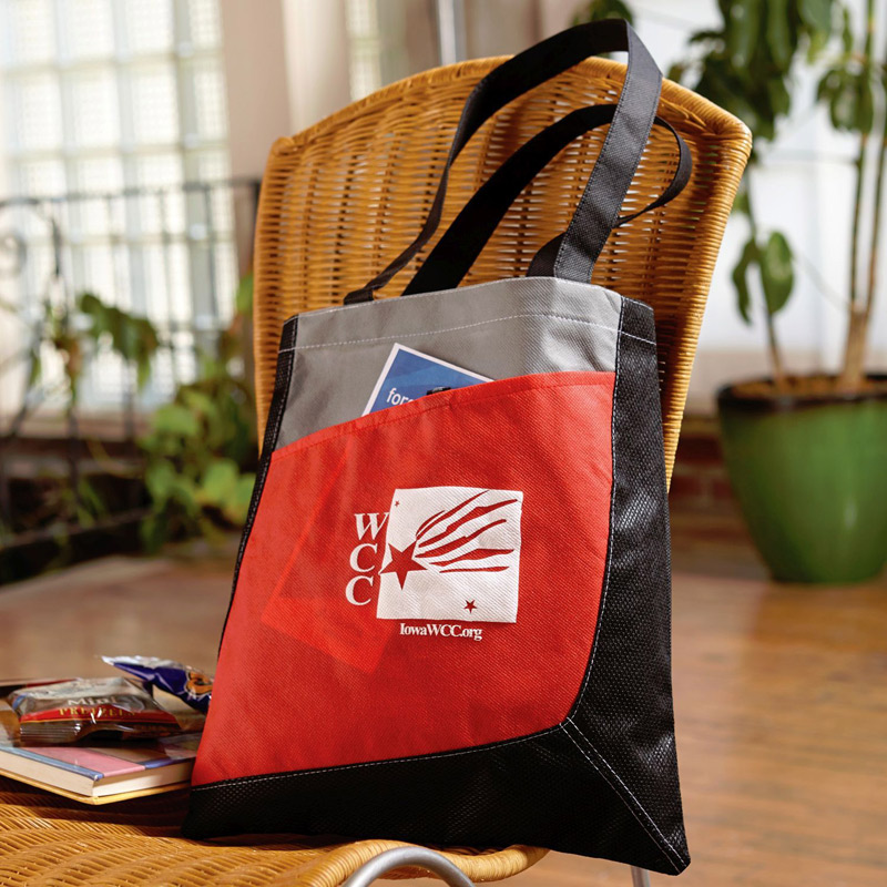 Mardi Gras Non Woven Tote