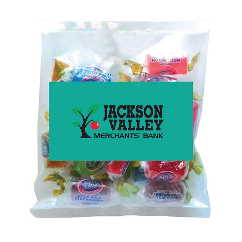 Business Card Magnet w/Small Bag of Jolly Ranchers