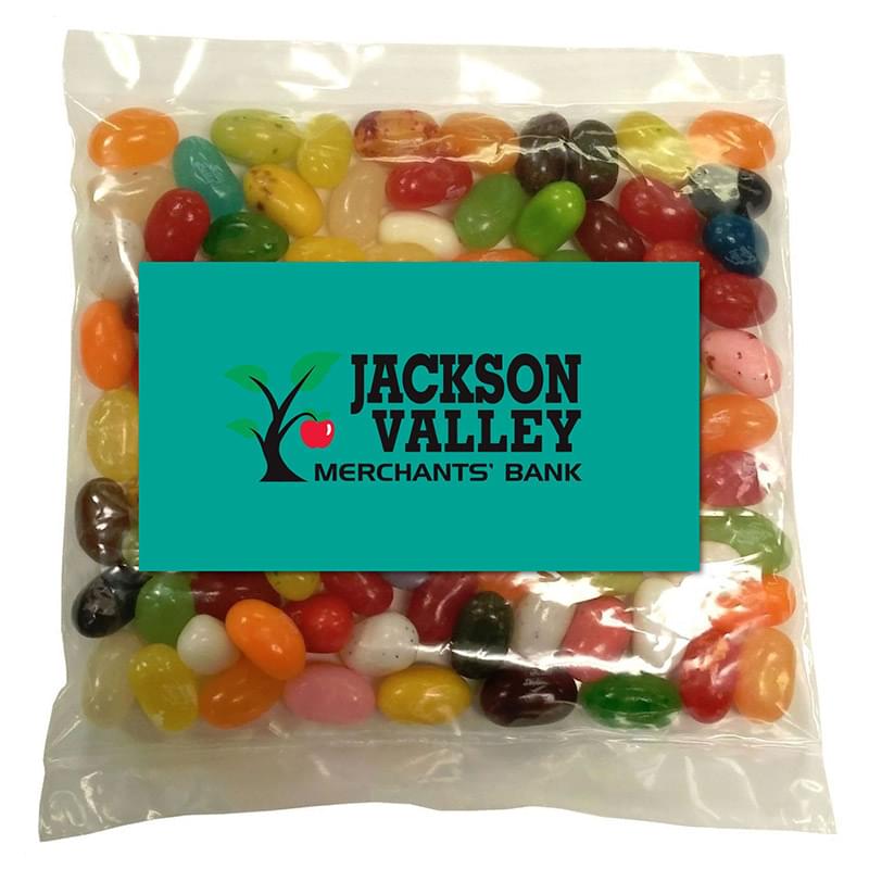 Business Card Magnet w/Large Bag of Jelly Bellys