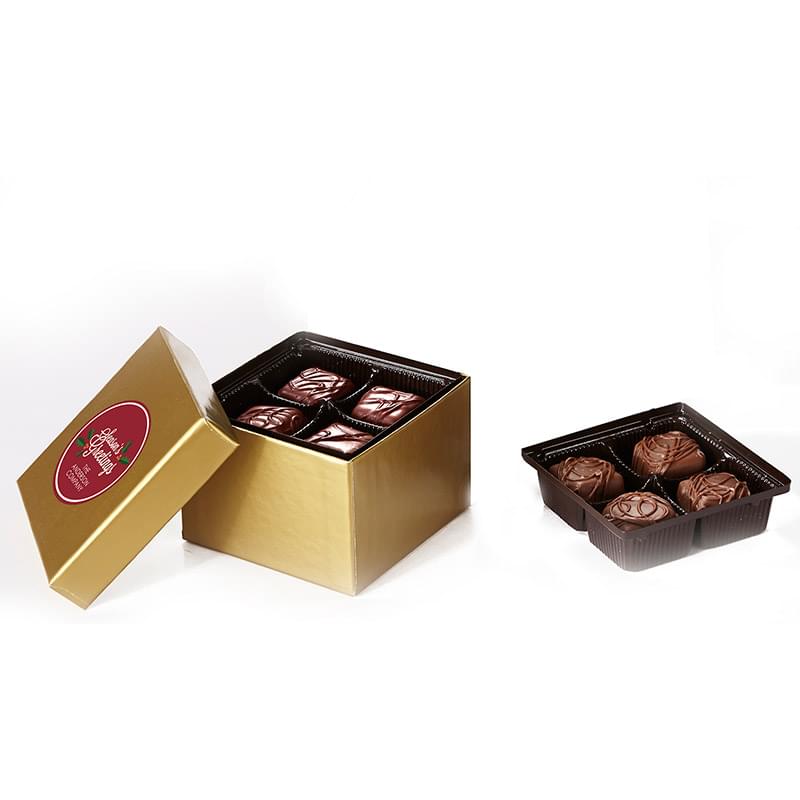 Gift Box 8 pcs Milk Choc Meltaways w/ Direct Print