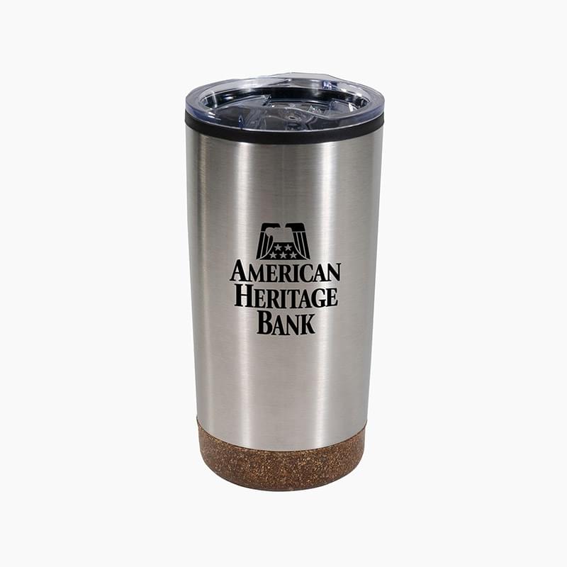 Color Splash Cork 20oz Stainless Steel Tumbler