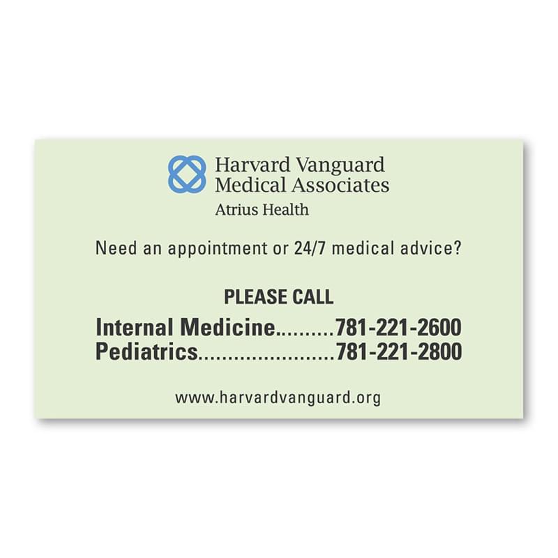 Glow in the Dark Business Card Magnet