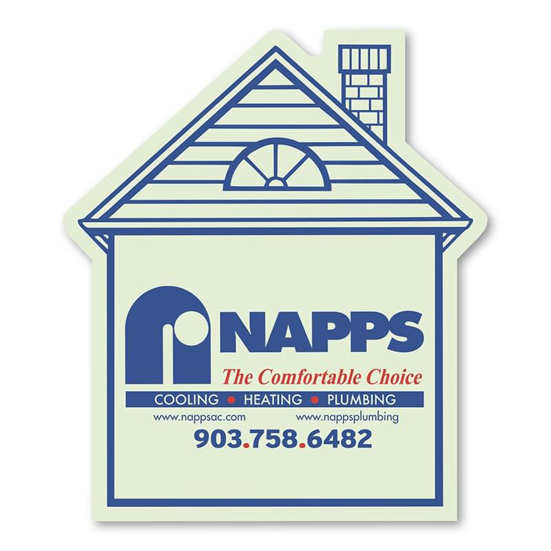 Glow in the Dark House Magnet