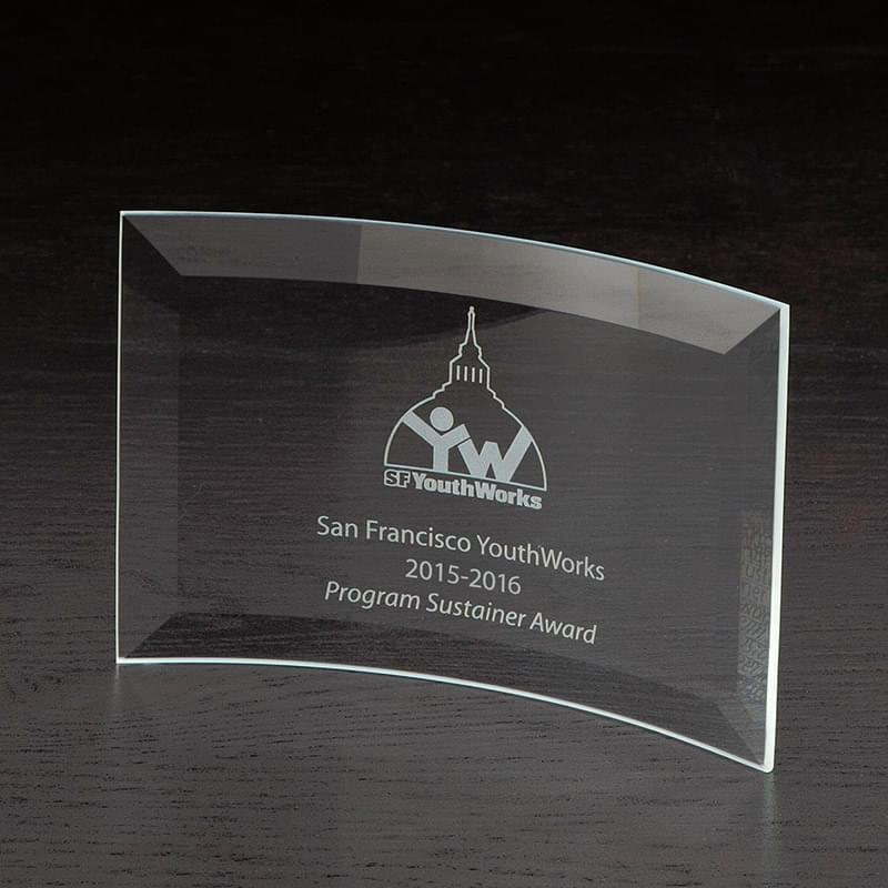 Icon Small Glass Award