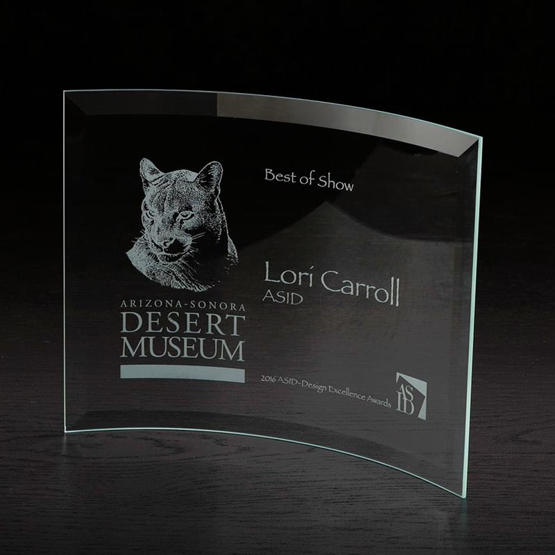 Icon Large Glass Award