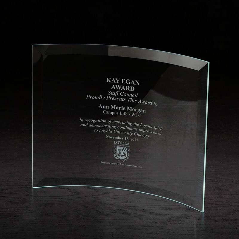 Crescent X-Large Glass Award