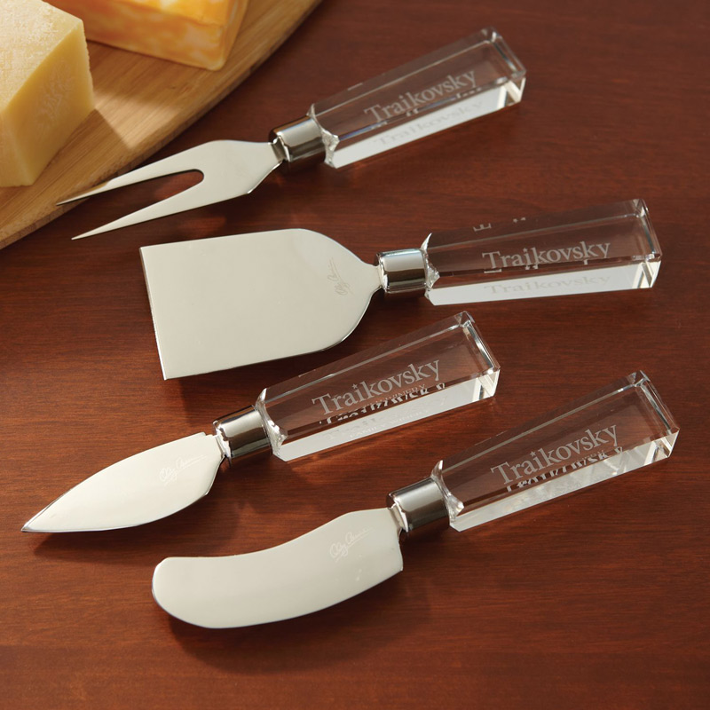 Oleg Cassini Cheese Knife Set