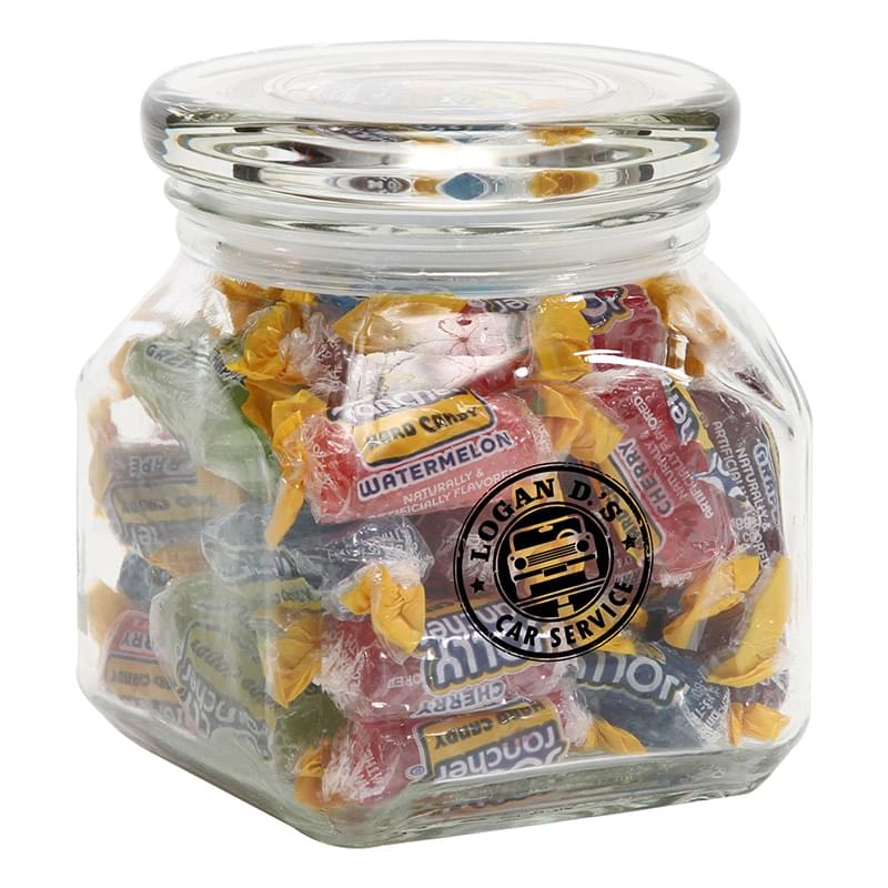 Jolly Ranchers in Small Glass Jar