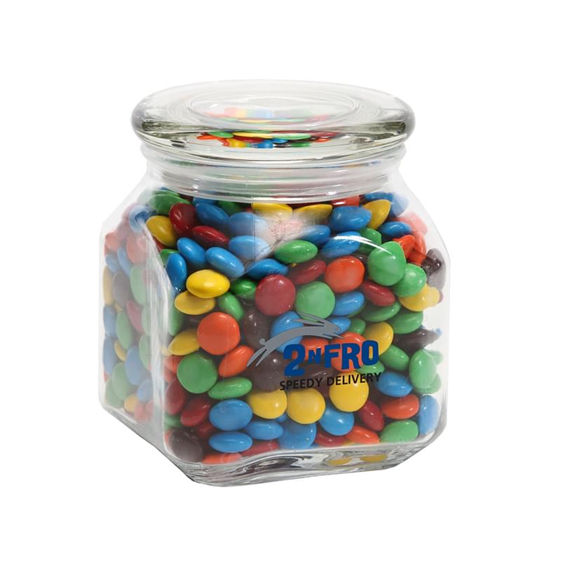 M&Ms - Plain in Medium Glass Jar