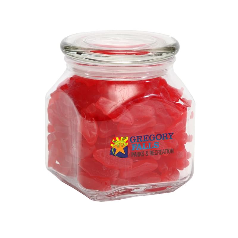 Swedish Fish in Medium Glass Jar