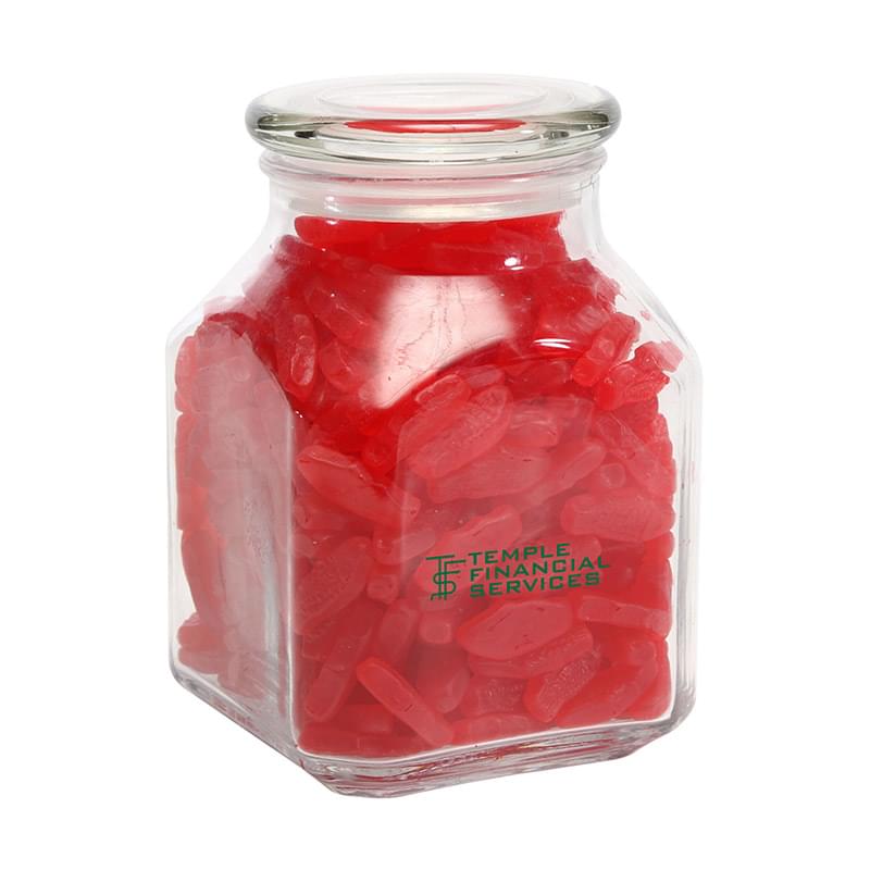 Swedish Fish in Large Glass Jar