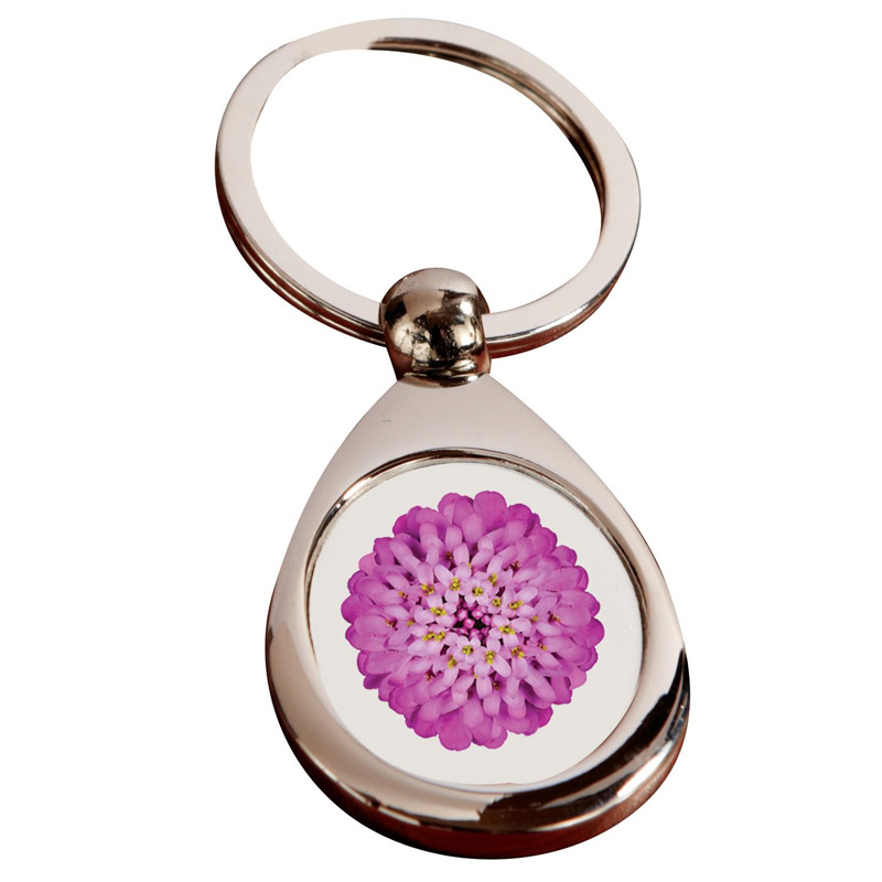 Oval Full Color Key Ring