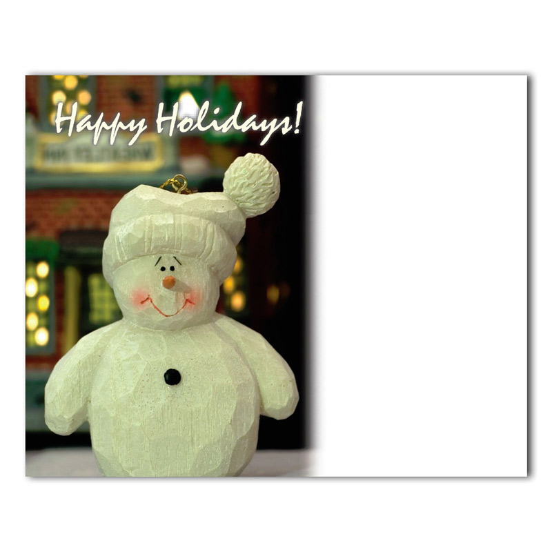 Snowman Save the Date Magnet