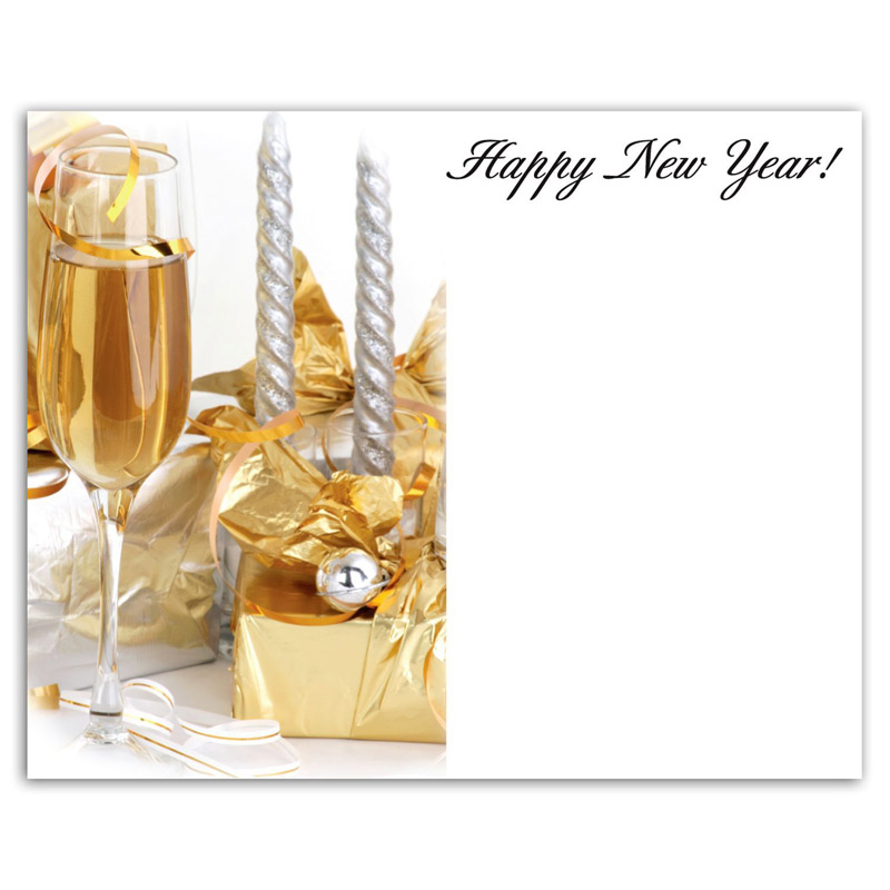 Gold and Silver Celebration Save the Date Magnet
