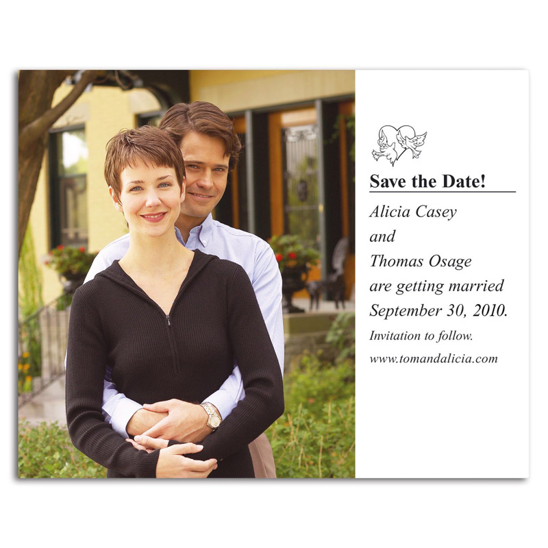 Photo Save the Date Magnet