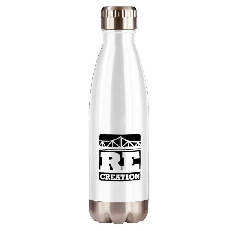 16 oz Double Wall Stainless Steel Vacuum Bottle