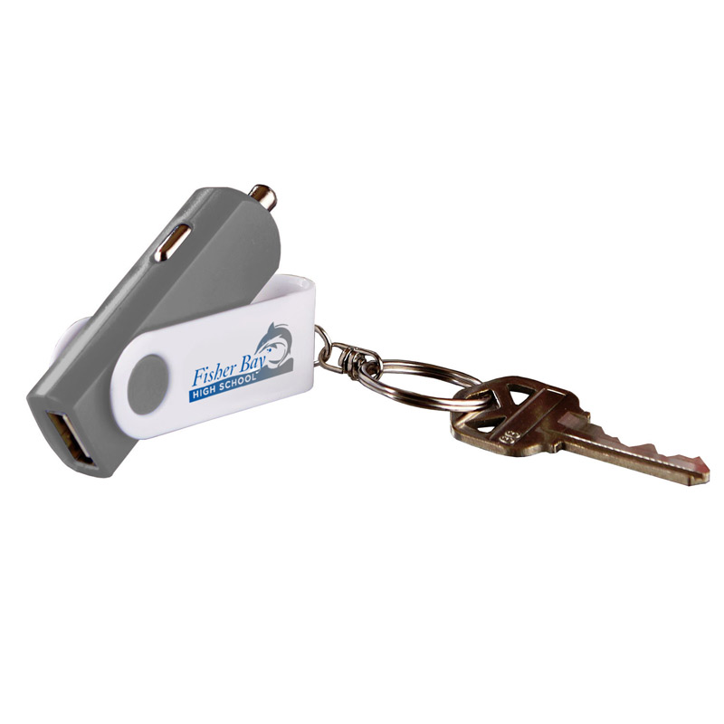 Key Chain USB Car Adaptor