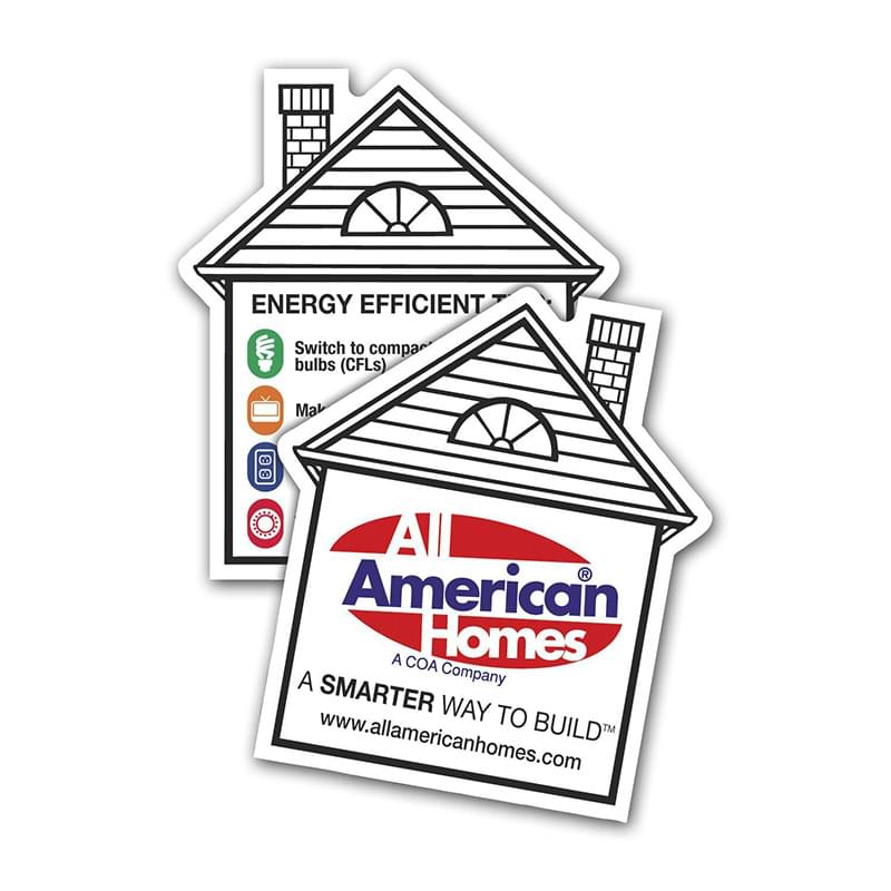 Double Sided House Magnet