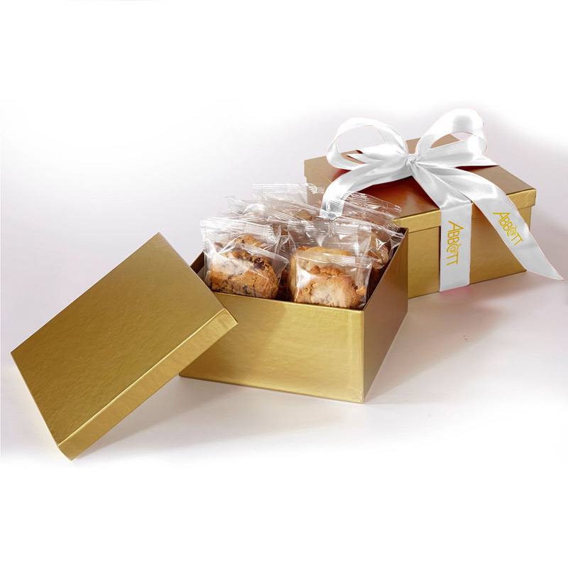 2 Dozen Cookies in Box w/ Printed Ribbon