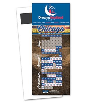 Baseball Schedule Magnetic Stick Up Card